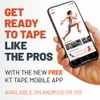 KT PRO 2 Pack Synthetic Elastic Kinesiology Therapeutic Tape, 20
