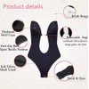 XINSHUN Backless Women Body Shapers BodySuit Clear Strap Party Dress