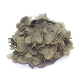 Betty Dain NOS Vintage 1950s Betty Dain Floral Bouffant Salon Cap -Gray-   #717