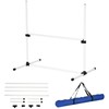 Heemab 4 Piece Dog Agility Training Equipment for Enhanced Bonding,