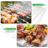 Barbecue Skewers Kebab Skewers Stainless Steel 20 Pieces 30 cm
