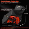 GRABADO Snow Blower Cover,Heavy Duty 840D Snowblower Covers Waterproof Outdoor