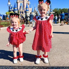 Ayesha Mouse Ears Hair Clips Mouse Ears for Toddler Girls Sequin Mouse Bows Barrettes Hair Accessories for Baby Girls Toddler Kids Costume Party 4PCS