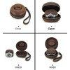 EURYNOME Single Watch Roll Case - Genuine Leather Watch Box