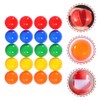 4CM Hollow Bingo Lotto Game Ball 50pcs Plastic Colorful Balls