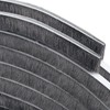 COUMENO Door Weather Stripping, 0.6inx0.4inx33FT Window Sealing Strip, self-Adhesive weatherstripping,
