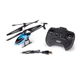 Carson 500507164 Starter Tyrant 230 IR 2Ch RTF Cyan Helicopter Helicopter for Beginners RC Helicopter Remote Control Toy