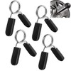 Lestino Spring Clip Collars, 1 inch (25 mm) for Smooth