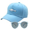 Cinnamorroll Children's Baseball Cap, 2 Pieces Baseball Cap and Sunglasses