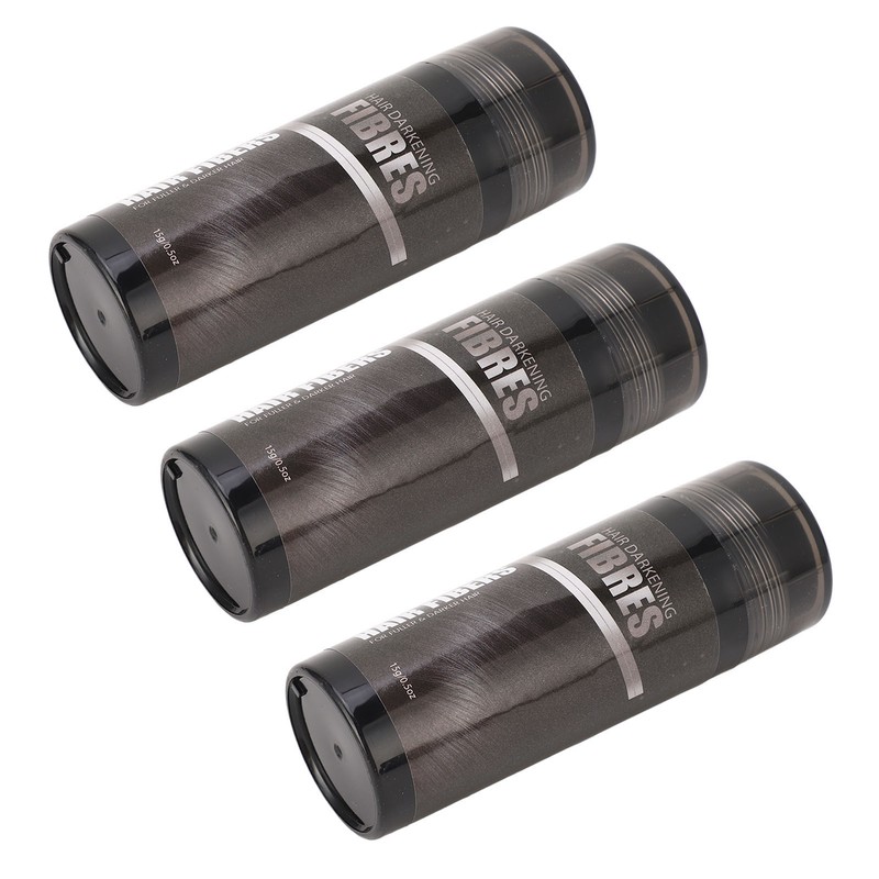 3pcs 15g Hair Volumizing Powder Fluffy Dense Hair Thickening Fibers
