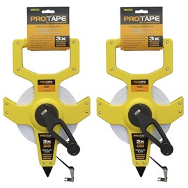 Fiberglass Open Reel ProTapes – English 3X Faster Rewind. 1/2" x 100'; 8ths. (2 Pack)