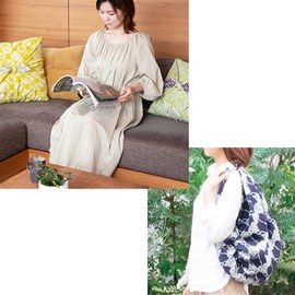 Musumi Furoshiki 3 Width Isa Pattern Double-Sided Plum Red Green 40.9 inches (104 cm) Cotton