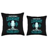 Funny Podcasting Podcast Microphone Throw Pillow