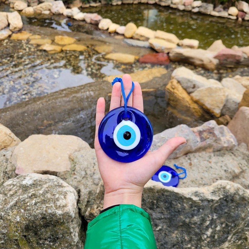 Candymosa 2.8" Turkish Evil Eye Decor Ornament - Evil Eye