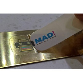 Madaboutink Clear Waterslide Decal Transfer Paper for Laser Printers & Copiers 10x A3 Sheet