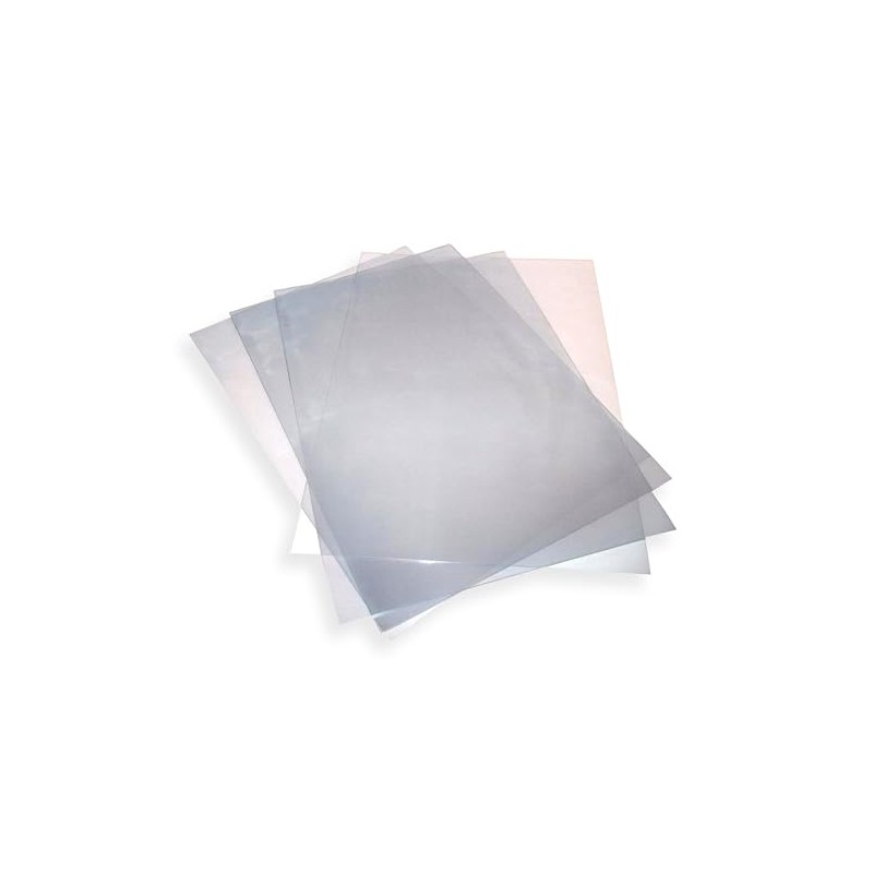 25 x A4 Acetate Sheets 180 Micron Plastic PVC Sheets