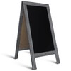 A Frame Chalkboard by HBCY Creations: 40x20 Solid Wood A-Frame