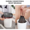 Thurbo 5 Rolls 20L Bin Bags Liners Drawstring Trash Bag,