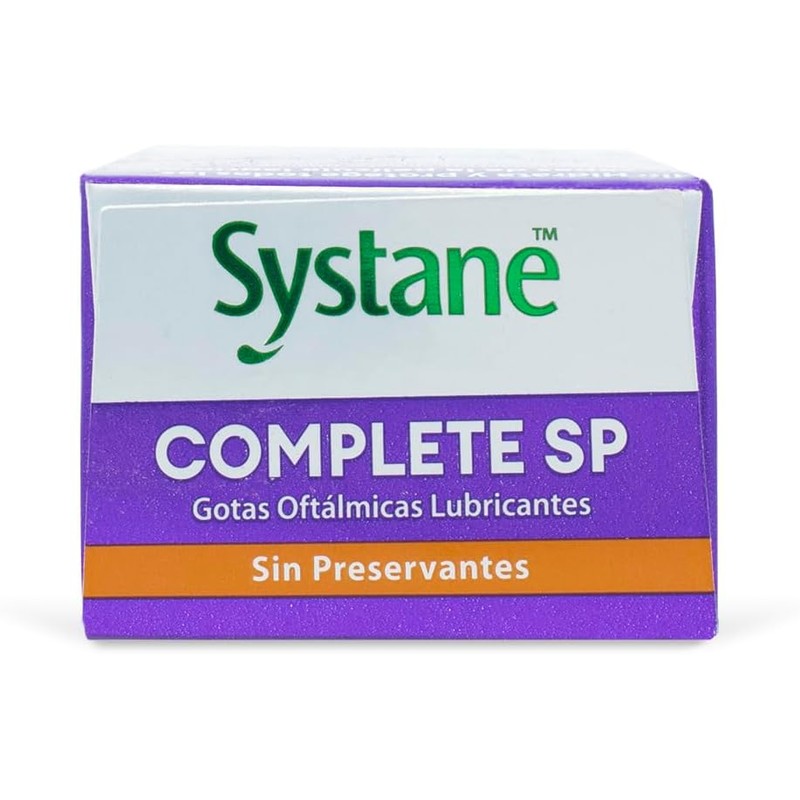 Systane Complete SP, Gotas Oftálmicas Lubricantes sin Preservantes, 10 mL,