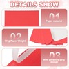 PATIKIL 7.5x5.5 Inch Invitation Envelopes, 50 Pcs Self-Seal for Invitations