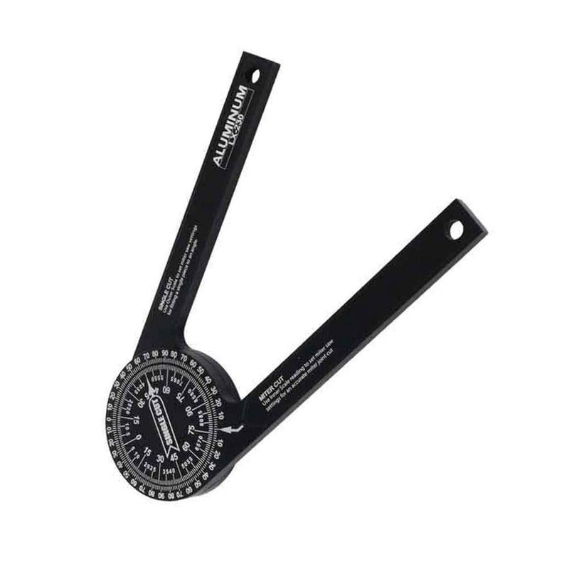 CENPEK 7.3 inch Miter Saw Protractor, Aluminum Angle Finder with