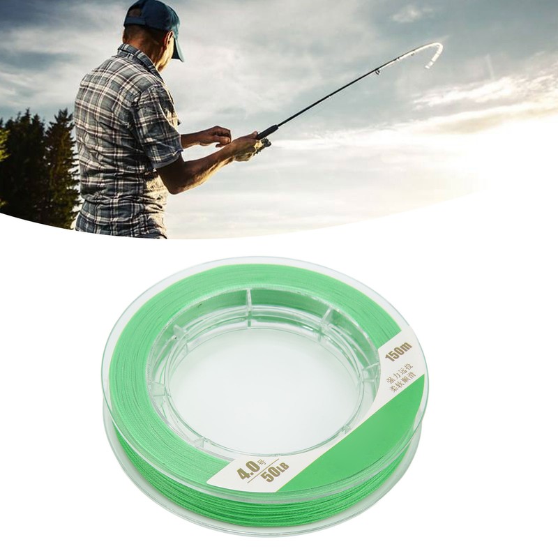 Fishing Line 8 Strands Woven Soft Abrasion Resistant Thin Diameter