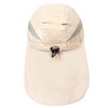 MIBANDERA Hat with Neck Protection, Trekking, Mountaineering, Hiking, Adjustable Closure,
