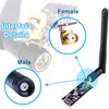 DAOKAI DAOKAI 2Pcs NRF24L01+PA+LNA Wireless Module 2.4 GHz 1100m Wireless