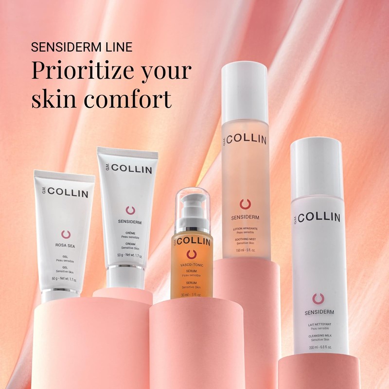 G.M. COLLIN Sensiderm Cleansing Milk | Gentle Face Cleanser for