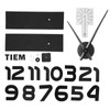 DIY Wall Clock Innovative Acrylic Mirror Sticker Clock Kit for