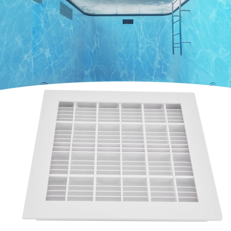 Swimming Pool Main Drain Cover Square Replacement Floor Drain Cover
