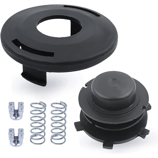 SUUFOO String Trimmer Replacement Parts Head Spool and Cover Cap