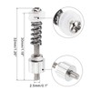 sourcing map CPU M2.5 Water Cooling Screw Iron Mounting Screws