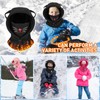 AYPOW Children's Winter Thermal Fleece Balaclava 4-12 Years, Multifunctional Windproof