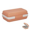 Bailinks 1 PCS Soap Dish, Portable Soap Box with Lid,
