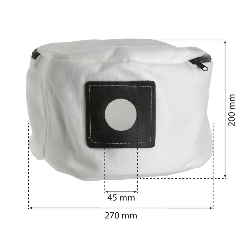 First4Spares Lifetime Reusable Zip Cloth Dust Bag for Numatic Henry