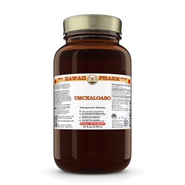 Umckaloabo (Pelargonium Sidoides) Dry Root Tincture, Made in Hawaii, All Natural, Vegan, Pure Liquid Extract - 32 fl.oz