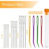 16 Pcs Large Eye Blunt Needles, Darning Needles for Wool,