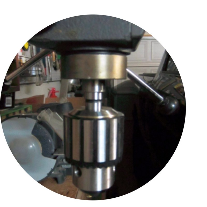 Anxingo - Portabrocas de 1/8" - 5/8" con llave de