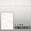 Ceiling Repair Seal, A4 Size, Travertine Pattern, Just Stick On,