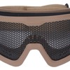 Safety Goggles Breathable Shock Resistant Iron Mesh Patterned Wind Sand