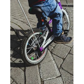 Generisch Woom 2 Woom 3 Kids Bike Pennant Flag Adapter (White)