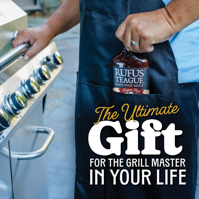 Sugar-Free BBQ Sauces and Dry Rub Gift Set By Rufus