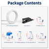 Professional 1/4" OD Tubing Water Line Kit for Refrigerator Ice