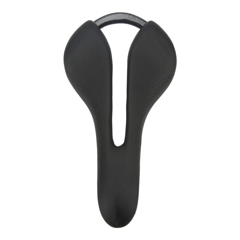 Road Bike Saddle Carbon Fiber Wear Resistant Breathable Hollow Bicycle