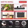 Firestone 2 Pack Retractable Automotive Sunshade Car Window Sunshades -