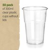 Signature Packaging - Disposable Plastic Party Cups - 300ml -