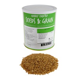 Organic Hulled Oat Groats (Hull Removed): 5 Lbs - Non-GMO Oats - Cereal Grain - Emergency Food Storage, Grains, Rolling for Oatmeal, & More