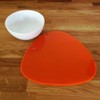 Pebble Placemat Set - Gloss Light Pink 2 Placemats Standard