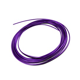 HEROFFIX Car Interior Trim Strip Gap Door Edge Line Chrome Purple 5m 16.4ft Replace Parts